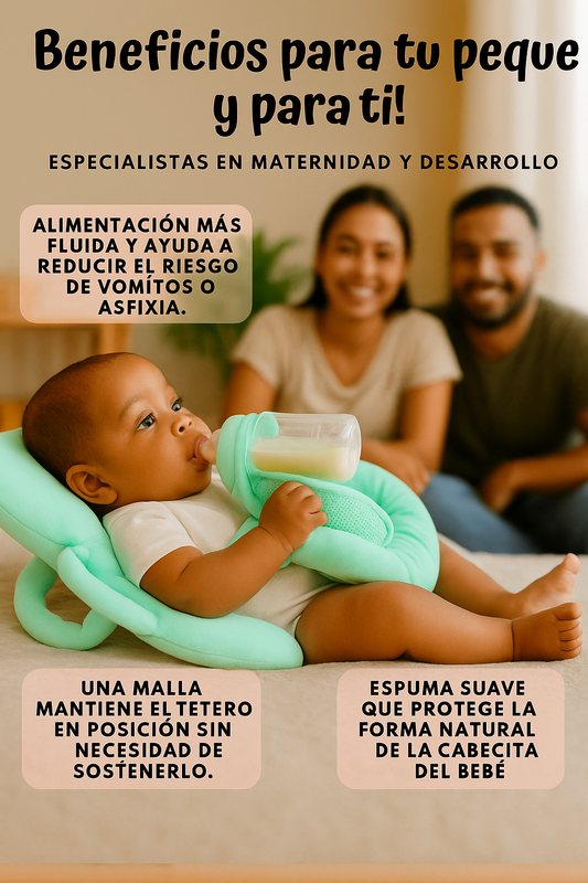 LactiSoft™ – Almohada de  Apoyo Inteligente para Bebés