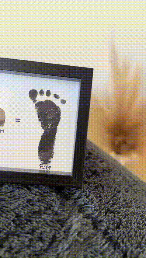 Pequeñas Huellas, Grandes Recuerdos-Kit de Huellas personalizadas👣