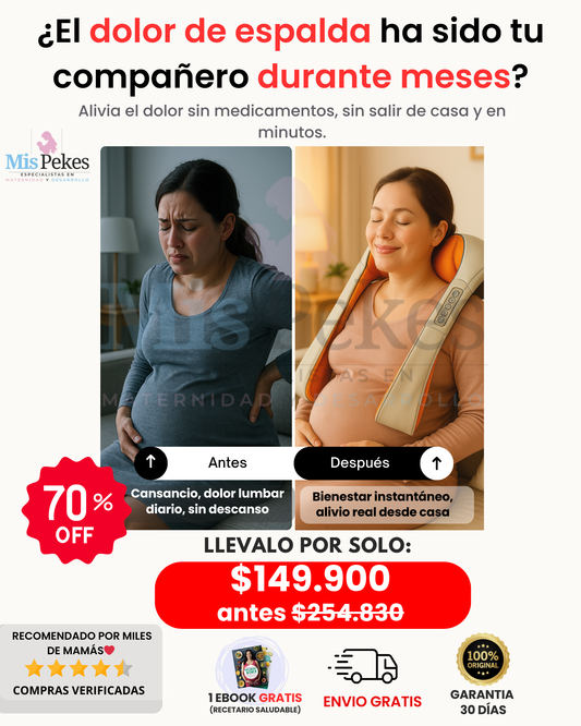 MamiRelax™ - Masajeador de cuello y espalda termico