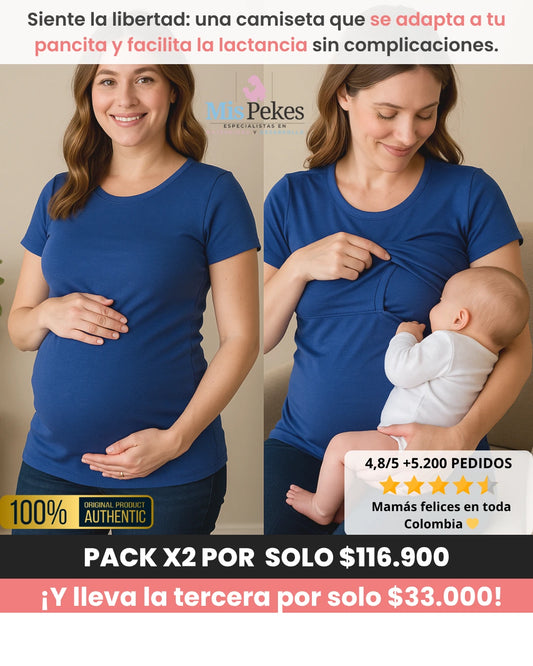 Mamía™ | Camiseta para maternidad y lactancia
