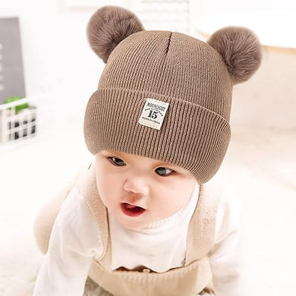 🧸 Protege a tu bebé del frío con nuestro Gorro Mimos de Algodón ❄️💙