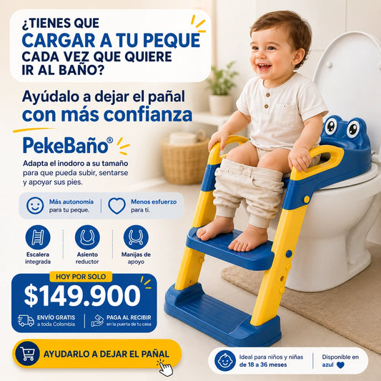 PekeBaño® – Asiento Asistente para Baño