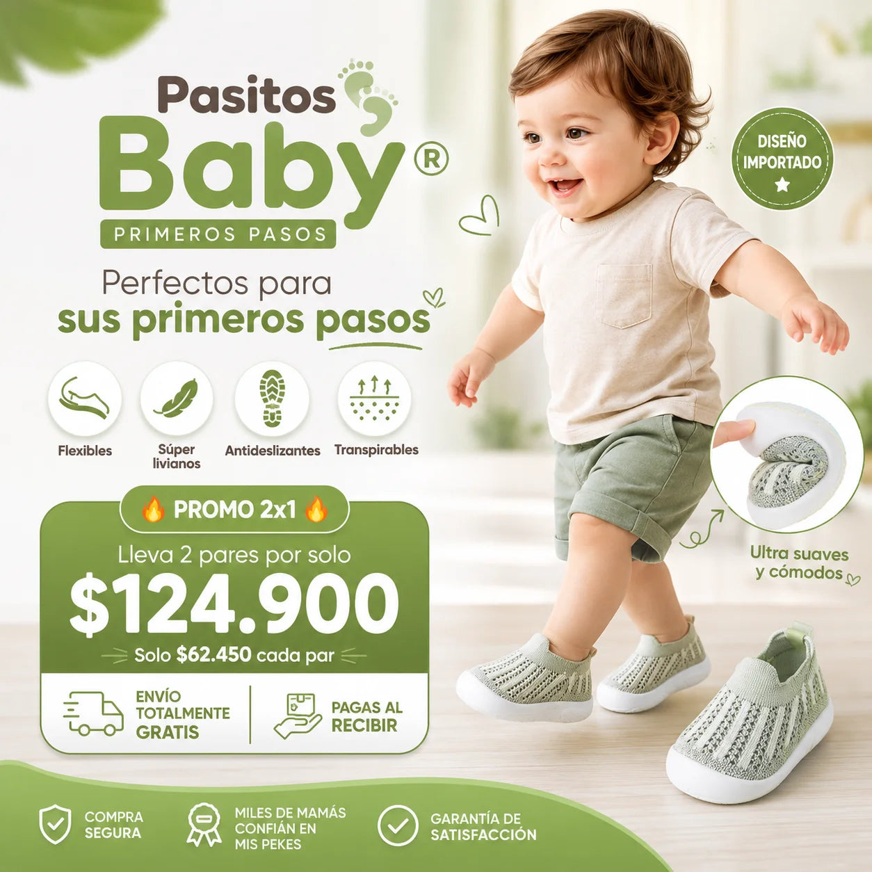 Pasitos Baby® – Primeros Pasos