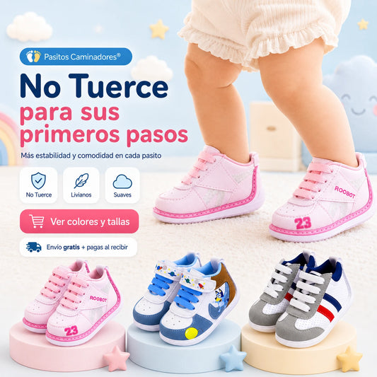 Pasitos Caminadores® - No Tuerce