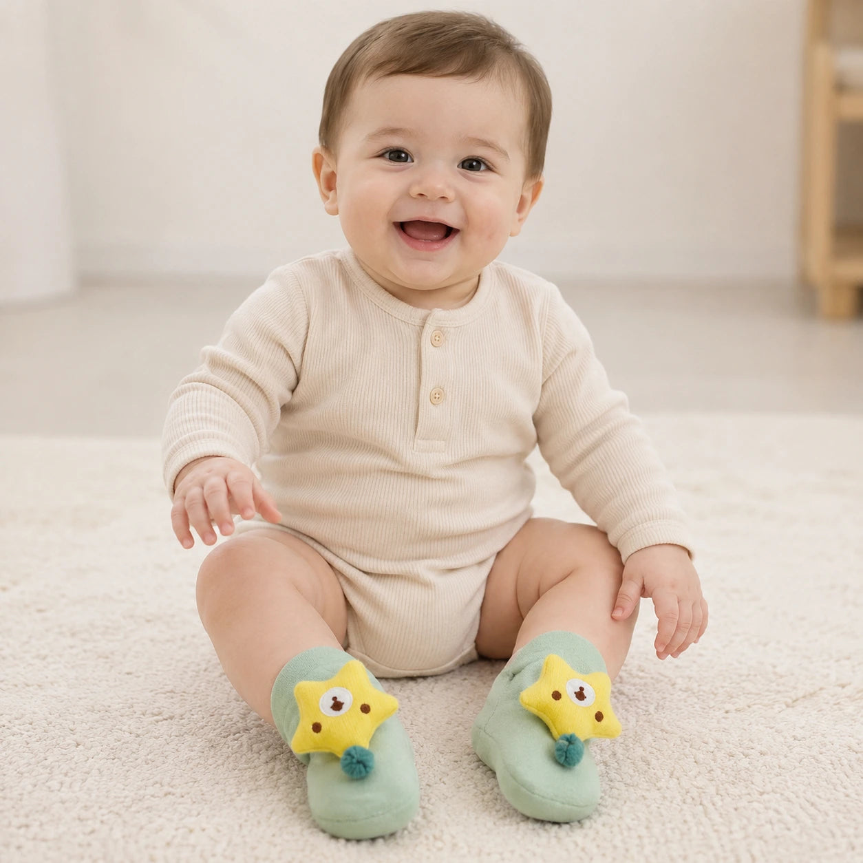 Pasitos Tiernitos® – Medias zapato antideslizantes