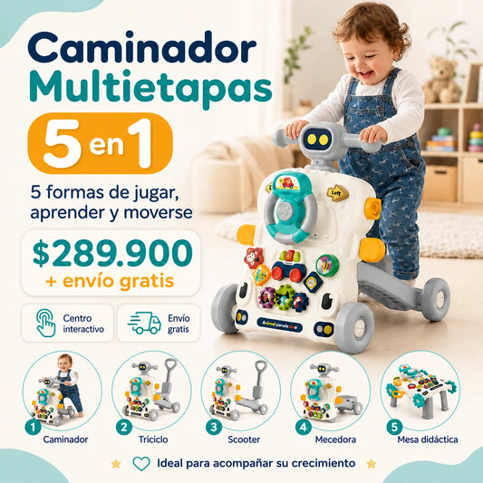 Caminador Multietapas 5 en 1®