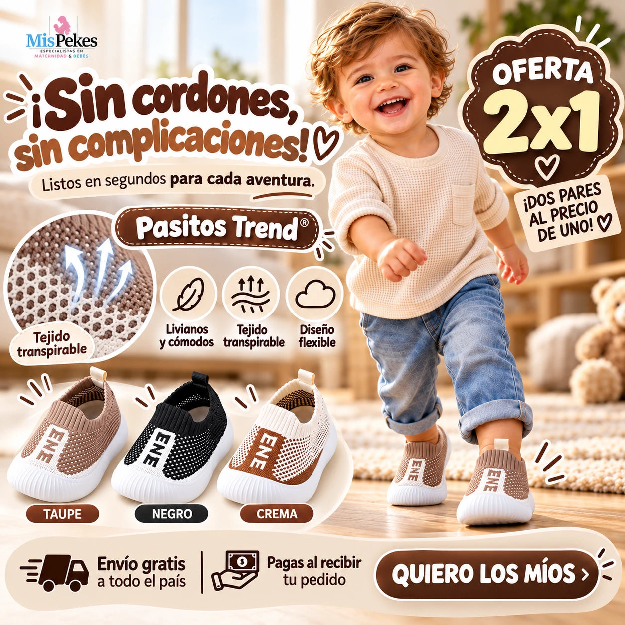 Pasitos Trend® — Pequeños pasos, mucho estilo.