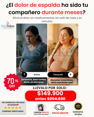 MamiRelax™ - Masajeador de cuello y espalda termico